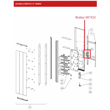 Boîtier de commande