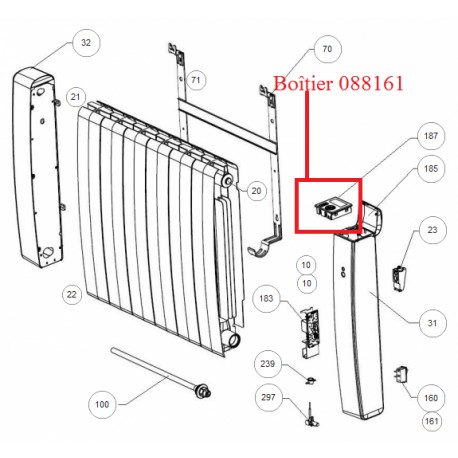 Boîtier commande