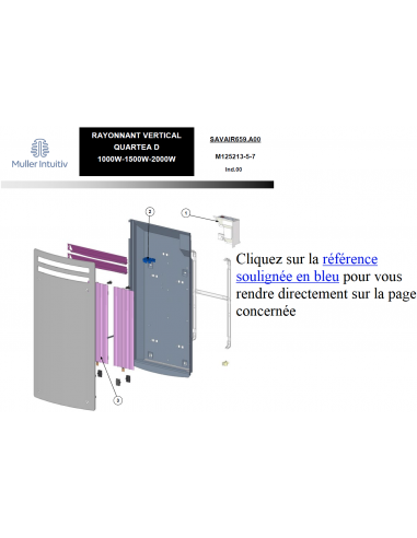 Pièces détachées pour Quartea D...